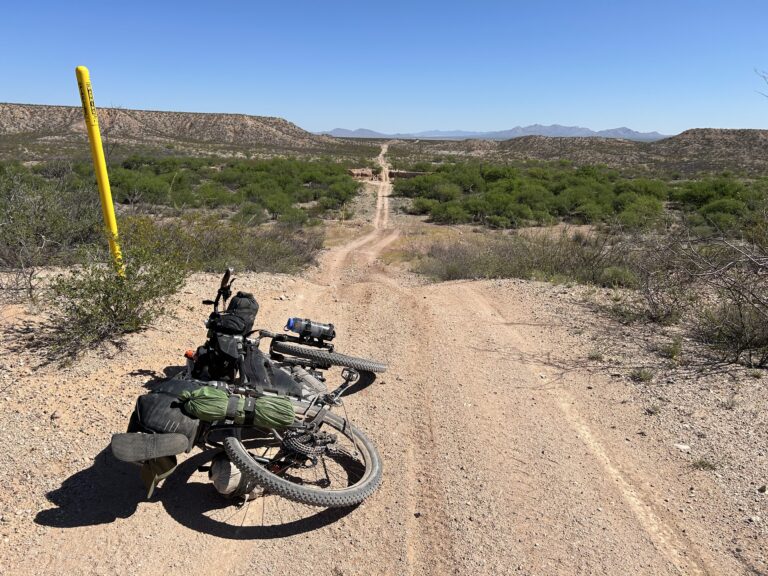 Day 03: Thombstone to dispersed campsite 12km north of Cascabel Community Center.