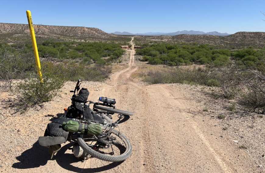 Day 03: Thombstone to dispersed campsite 12km north of Cascabel Community Center.