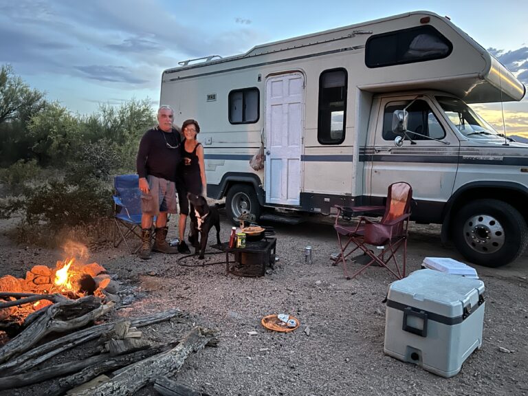 Day 07: Dispersed campsite in Pina Mountains to dispersed campsite at Salty River