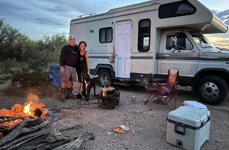 Day 07: Dispersed campsite in Pina Mountains to dispersed campsite at Salty River