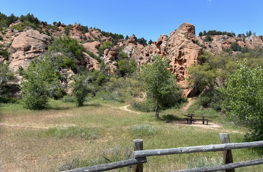 Day 19: Palisade State Park to dispersed camping 15km east of Strawberry Reservoir