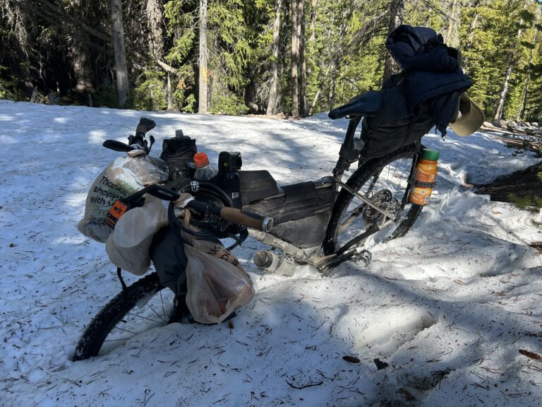 Day 30: Eightmile Campground to dispersed campsite at Morgan Creek