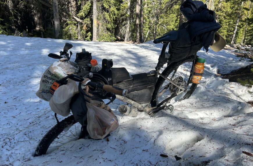 Day 30: Eightmile Campground to dispersed campsite at Morgan Creek