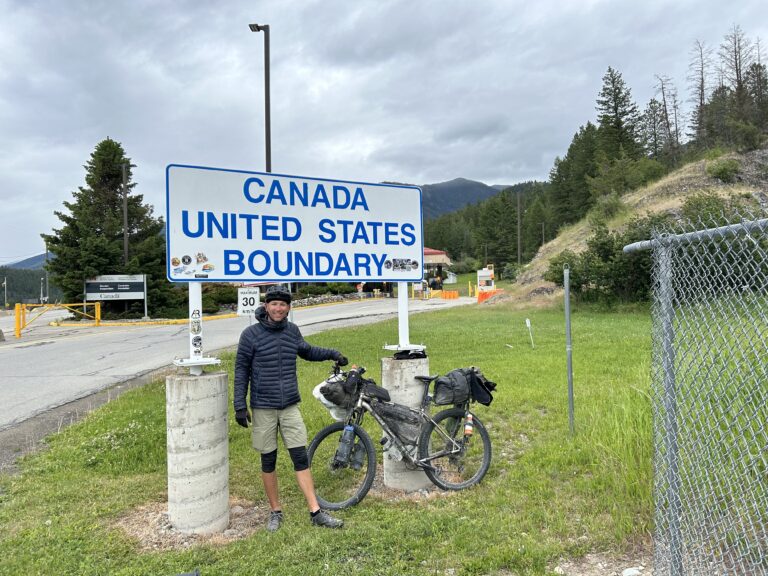 Day 39: Tobacco River Campground to CANADIAN BORDER to Stillwater Lake Campground