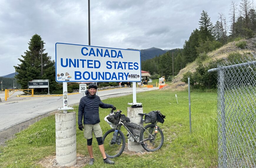 Day 39: Tobacco River Campground to CANADIAN BORDER to Stillwater Lake Campground